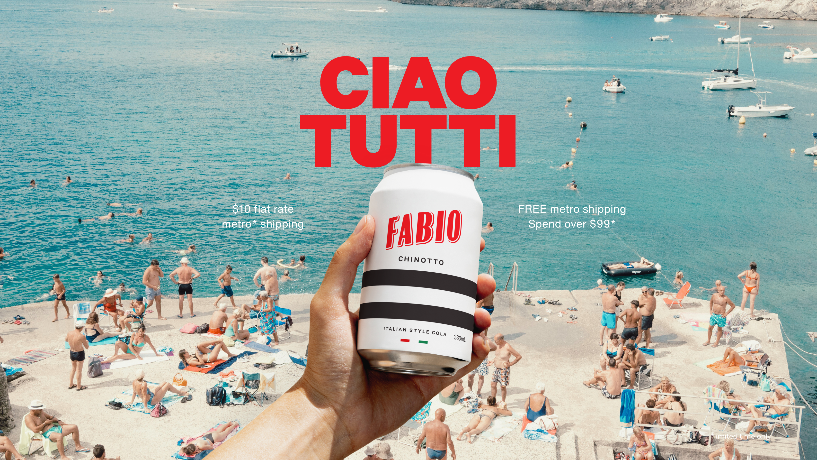 Fabio Chinotto is a great non_alcoholic beverage made in Australia